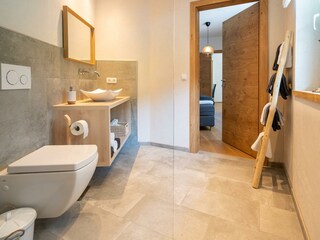 Dorfblick Badezimmer