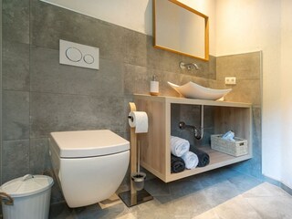 Dorfblick Badezimmer