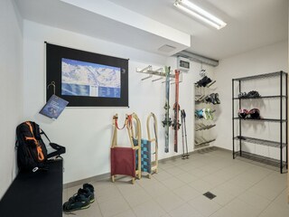 Schiraum Alpenlodge  Dorfblick