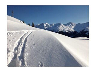 Skitour auf fFiedrichshafener Hütte