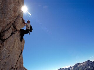 Wagnis in den Bergen