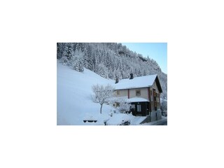 Hausansicht Winter