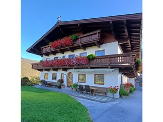 Herbststimmung am Mühlreithof Kirchdorf in Tirol