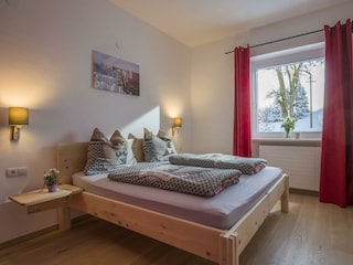Zirbenholz Schlafzimmer am Berghof Haselsberger