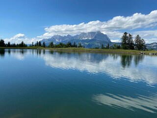 wilder kaiser von schlossbergsee
