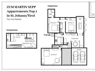 Grundriss Appartement Top 1