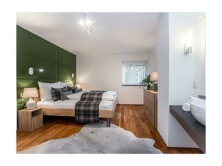 Schlafzimmer Deluxe Appartement 1