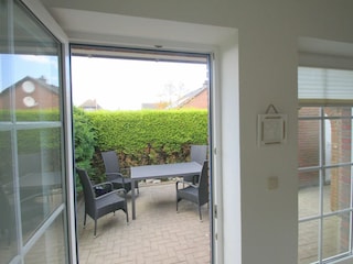 Terrasse von der Küche