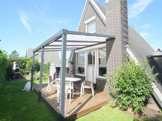 Terrasse. Zaun ca. 180 hoch