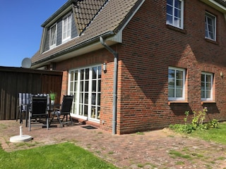 Doppelhaushälfte Terrasse