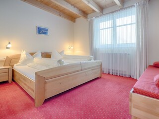 Appartement Landhaus Walch Elternschlafzimmer mit