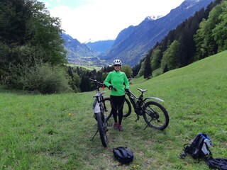 Mountainbiken im Klostertal