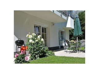 Terrasse mit Ausblick zum Sonnenkopf