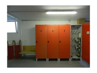 Großraumgarage mit Schuhtrockner