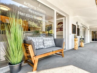 Eingang Rezeption