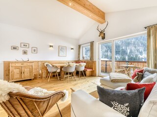 Offener Wohn- Essbereich