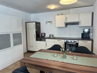 Essbereich und Küche