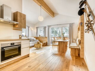 Offener Wohn- Essbereich