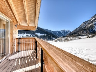 Balkon mit schönem Blick