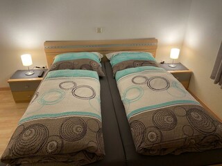 Ferienwohnung Dornau Bett