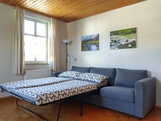 Schlafsofa für weitere 1-2 Personen