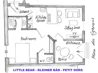 Appartamento per vacanze Riquewihr Pianta del piano 23