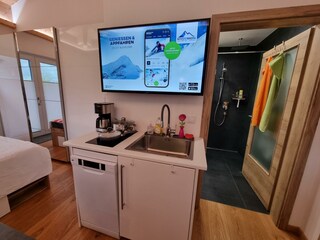 Geschirrspüler, Ceranfeld, Waschbecken