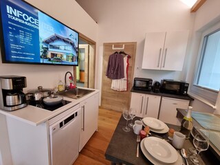 Küchenbereich - Essbereich