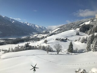 Blick vom Hof ins Salzachtal