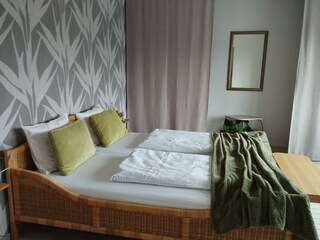 Schlafzimmer in der Ferienwohnung