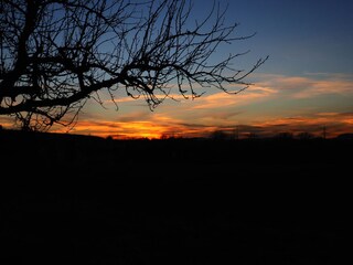 Abendhimmel am Steinertsee