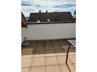 Balkon mit Sichtschutz
