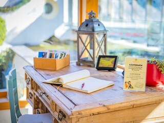 Zeit für Postkarten und Gästebuch