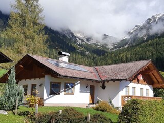 Ferienhaus Sigrid, Blick Richtung Guttenberghaus