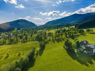 Hotel mit Blick Ramsau Ort + Rittisberg