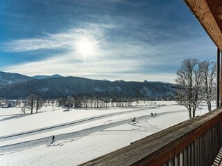 Grenzenloser sonnenverwöhnter Ausblick