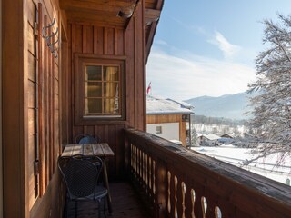 Balkon mit grenzenlosem Ausblick