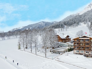 Ramsauhof direkt an der Loipe