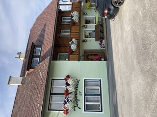 Jagerhäusl , Blick auf die Niederen Tauern