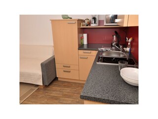Wohnküche Appartement 1 "Almrausch"