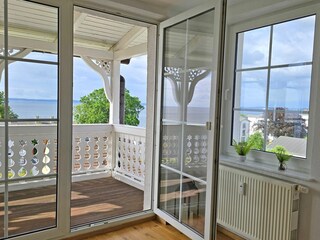 Aussicht aus dem Wohnzimmer