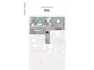 Ferienhaus Margherita di Savoia Grundriss 1