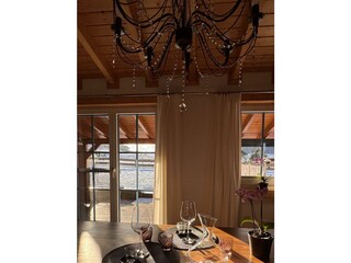 Abendsonne im Chalet
