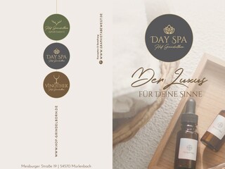 Day Spa-Flyer Seite 1