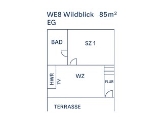Grundriss Wildblick EG