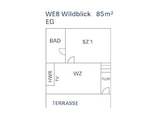 Grundriss Wildblick EG