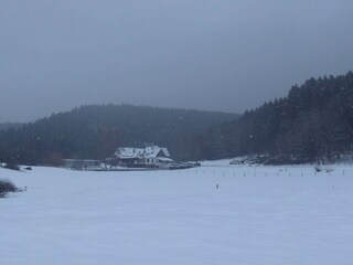Winter Ansicht Hof Grindelborn