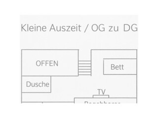 Grundriss Kleine Auszeit DG