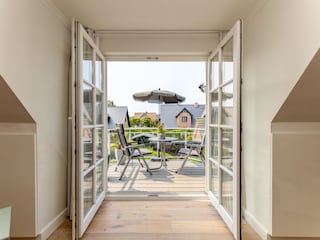 Schöner Blick vom Wohnzimmer