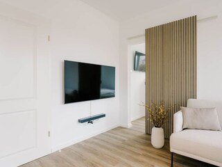 Wohnbereich mit Fernseher